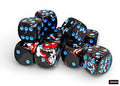 Chessex Brush 16mm D6 Dice  12 count
