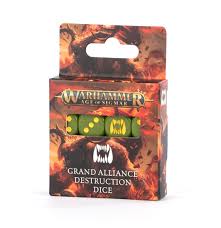 Warhammer Age of Sigmar Grand Alliance Destr Dice (4th)