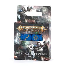 Warhammer Age of Sigmar Grand Alliance Order Dice (4th)