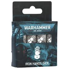 Warhammer 40K Iron Hands Dice