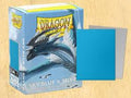 Dragon Shield Matte Dual Sky Blue and Silver 100ct