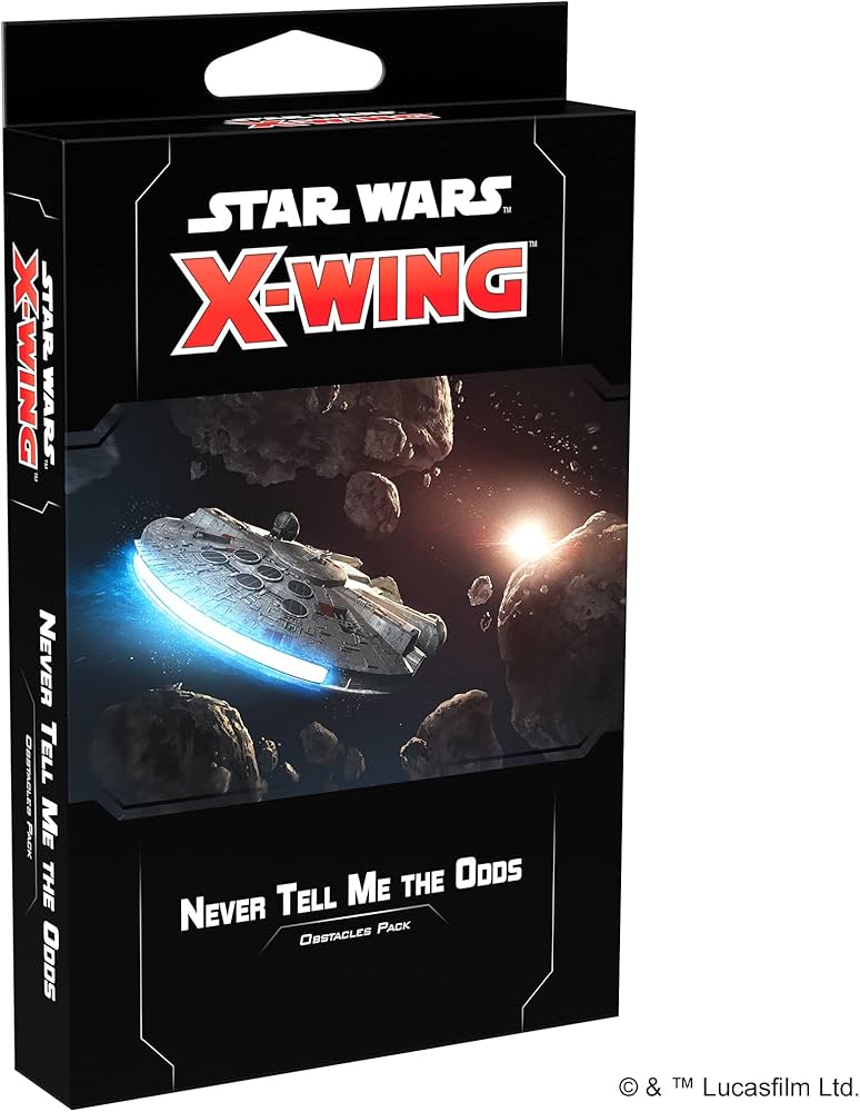 Star Wars X-Wing 2.0 Never Tell Me The Odds Obstacle Pack