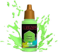 Army Painter Paint Fluorescent Air: Gauss Green
