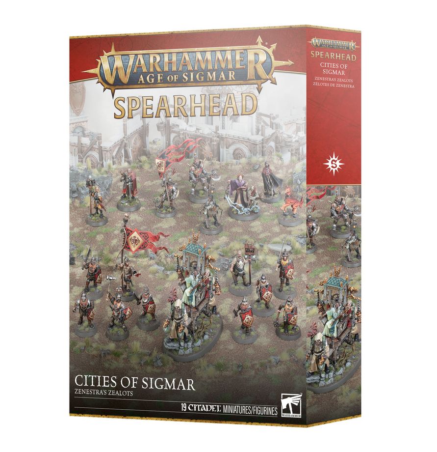 AoS Spearhead Cities of Sigmar Zenestra's Zealots