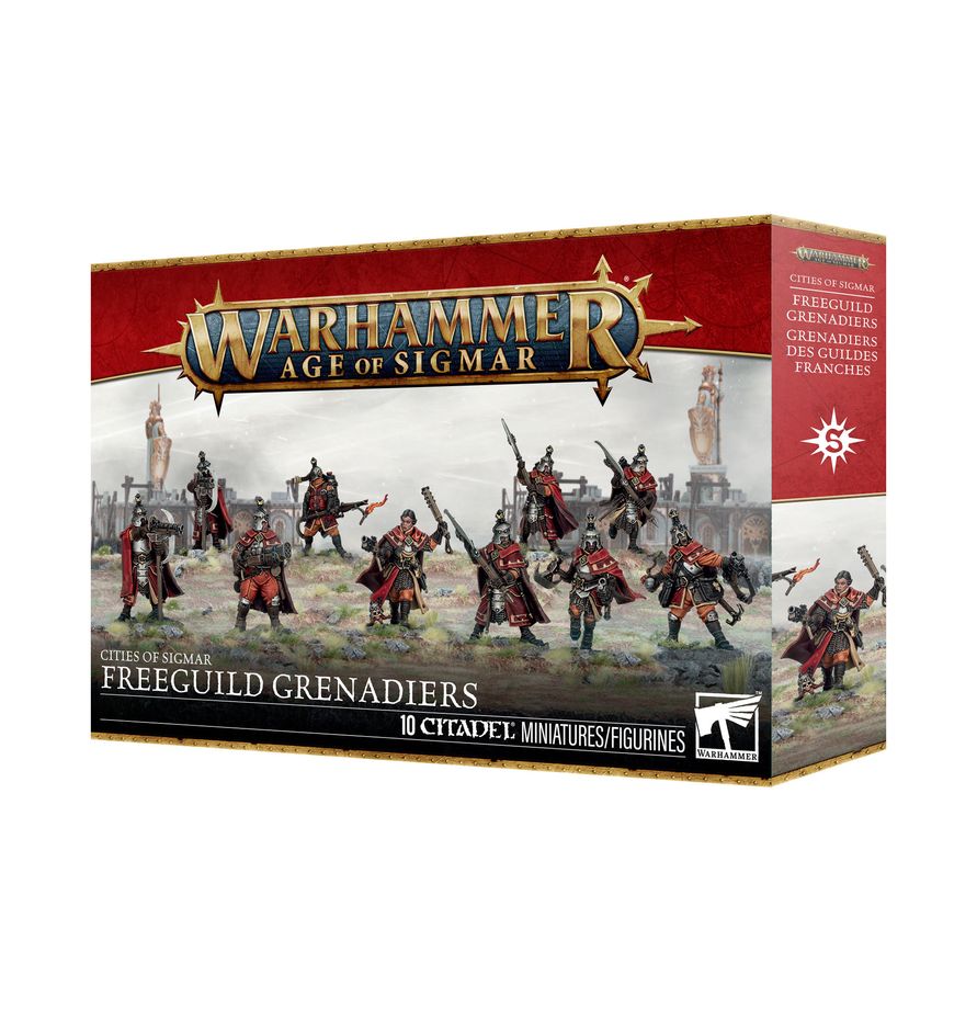 AoS CoS Freeguild Grenadiers