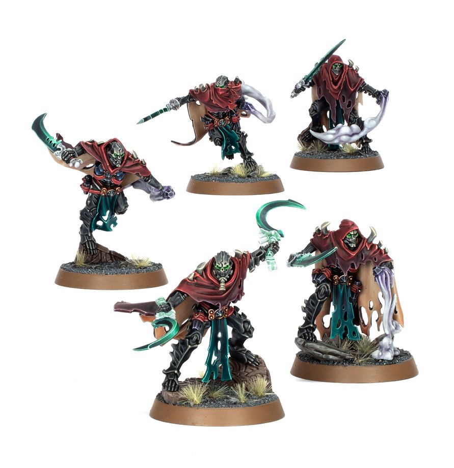 Age of Sigmar Ossiarch Bonereapers Mortis Reapers
