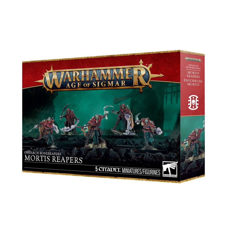 Age of Sigmar Ossiarch Bonereapers Mortis Reapers