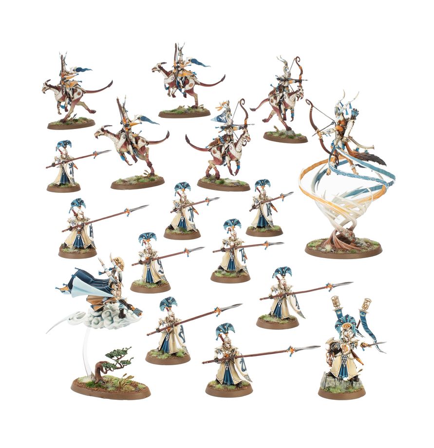 Age of Sigmar Spearhead Lumineth Realm-lords Hurakan Vanguard