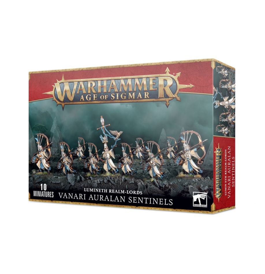 AoS: Lumineth Realm-Lords Vanari Auralan Sentinels
