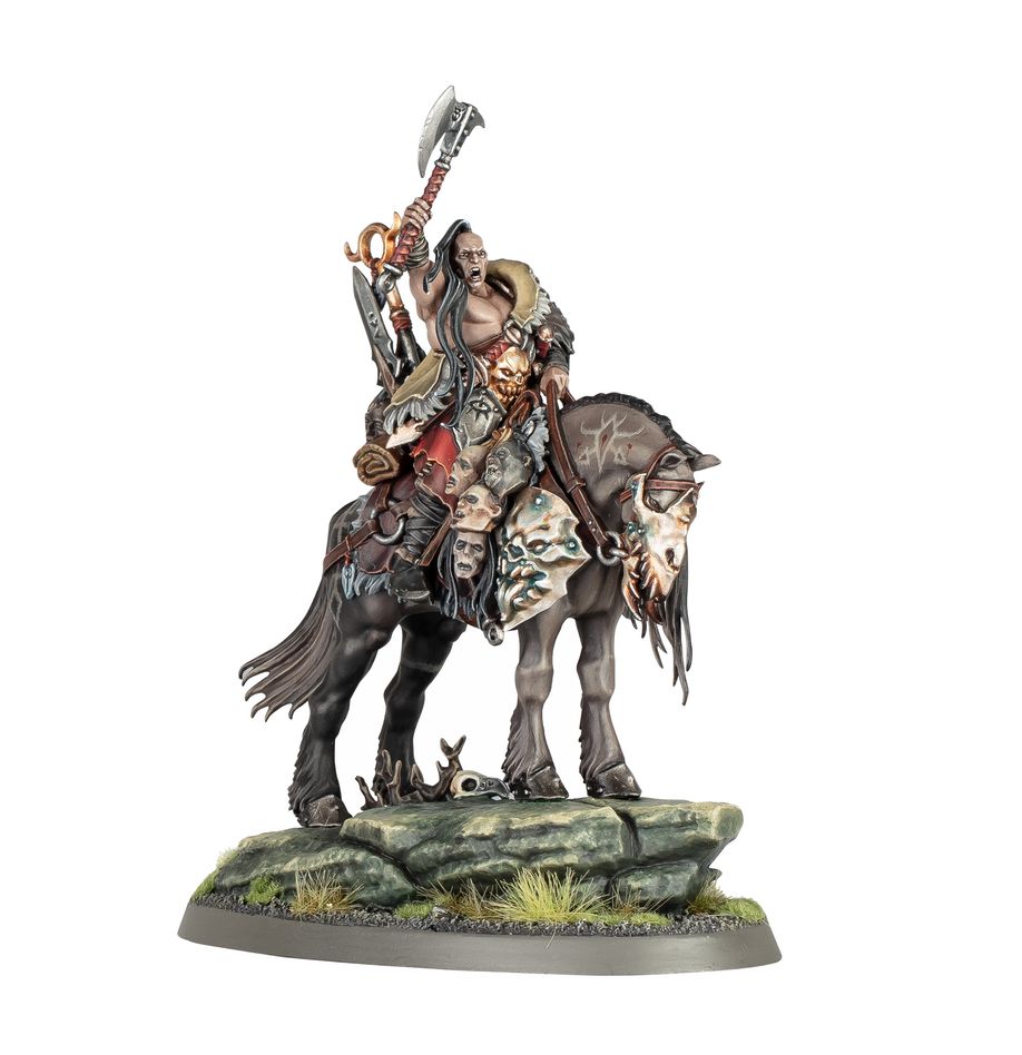 AoS: Slaves to Darkness Darkoath Cheiftan on Warsteed