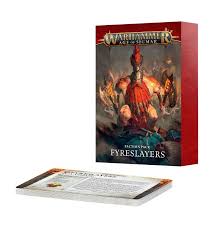 AoS: Fyreslayers Index Cards