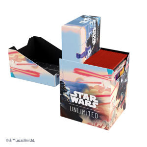 Star Wars Unlimited Soft Crate Mando/Moff Gideon Deck Box