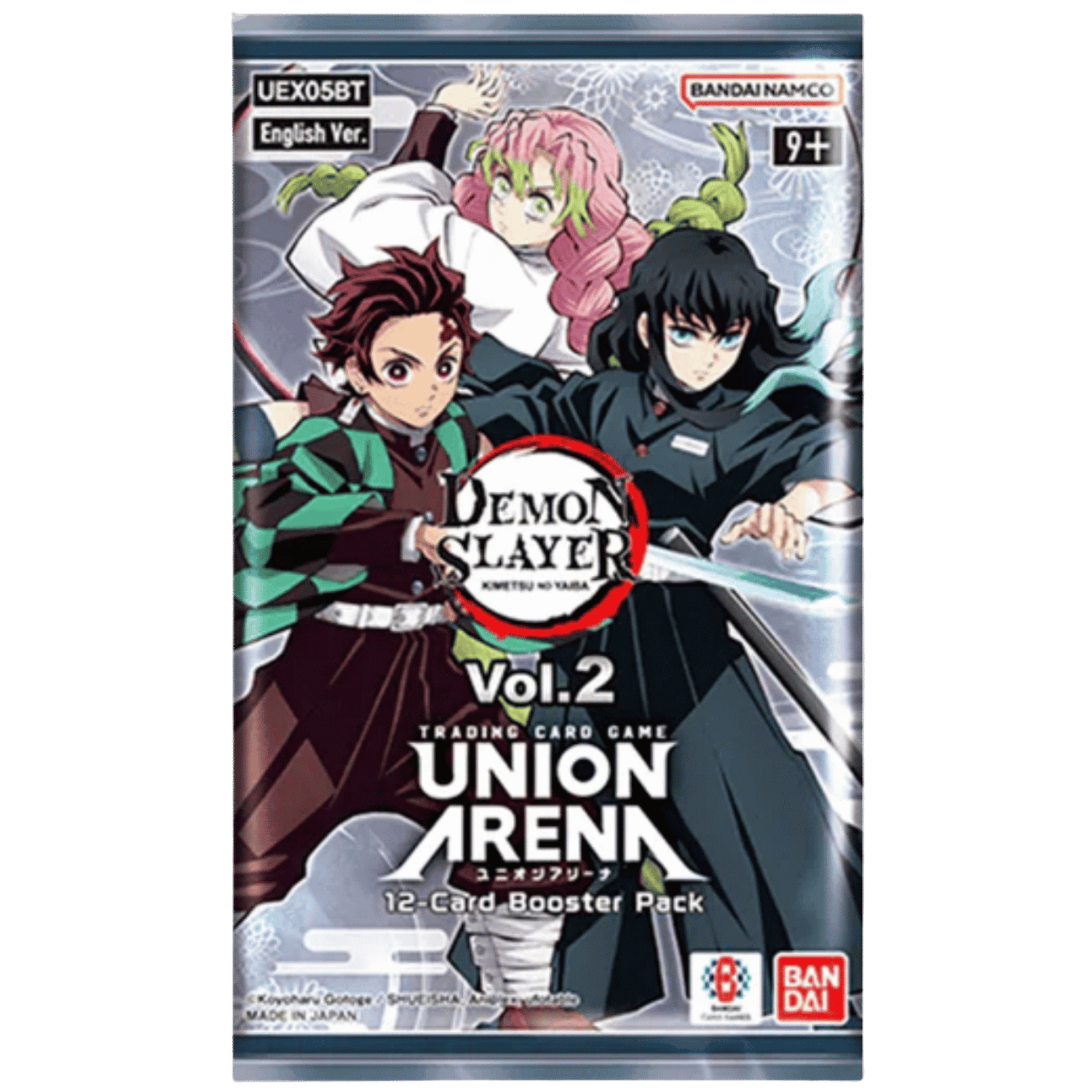 Union Arena Demon Slayer Kimetsu No Yabia Vol. 2 Booster Pack