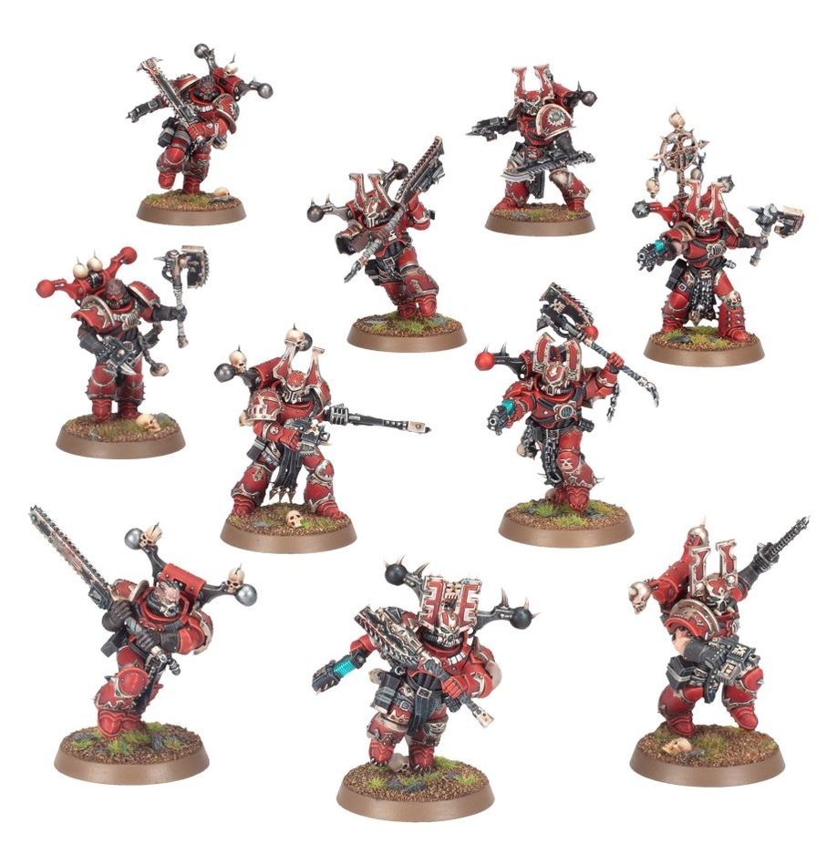 40K: World Eaters Khorne Berserkers
