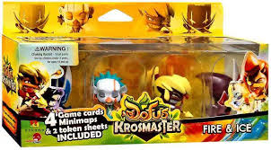 Krosmaster Arena Figure Set Fire and Ice