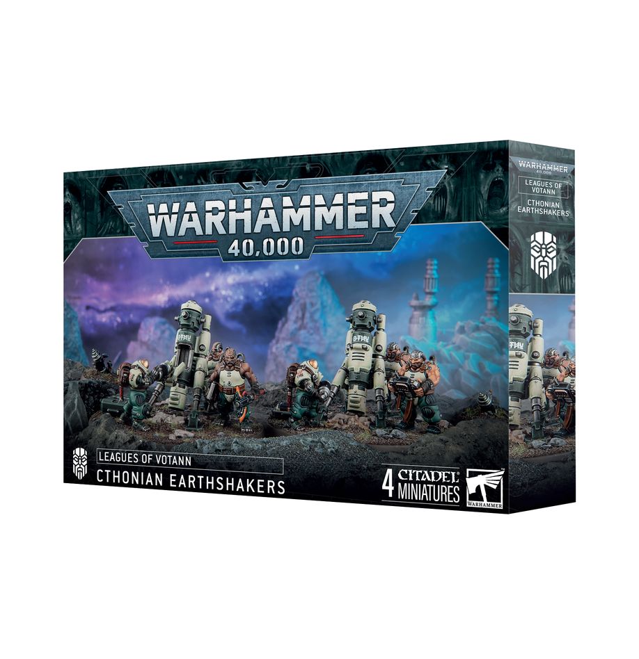 40K: Leagues of Votann Cthonian Earthshakers