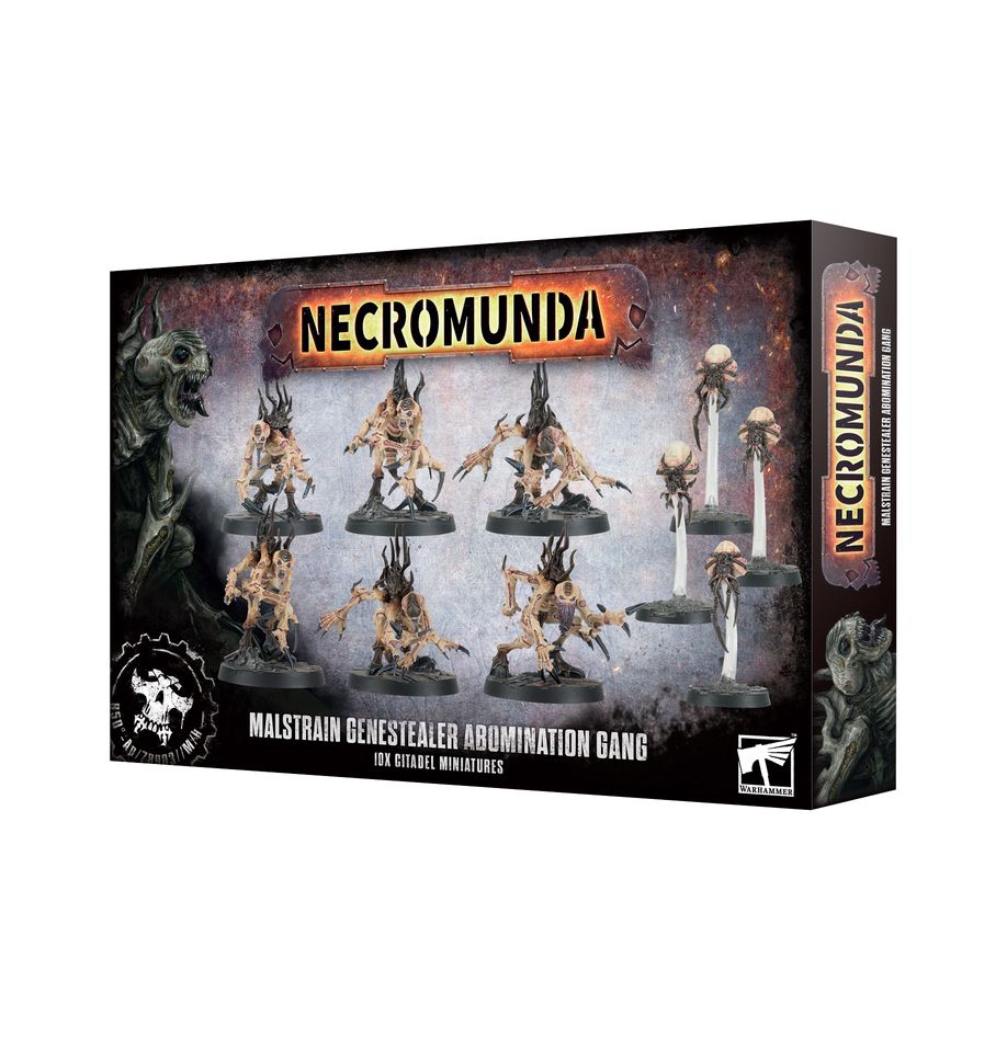 Necromunda: Malstrain Genestealer abomination gang
