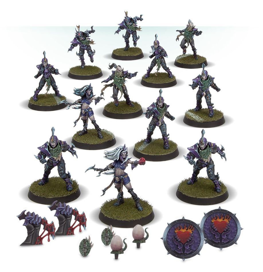 Blood Bowl: Dark Elf Team The Naggaroth Nightmares