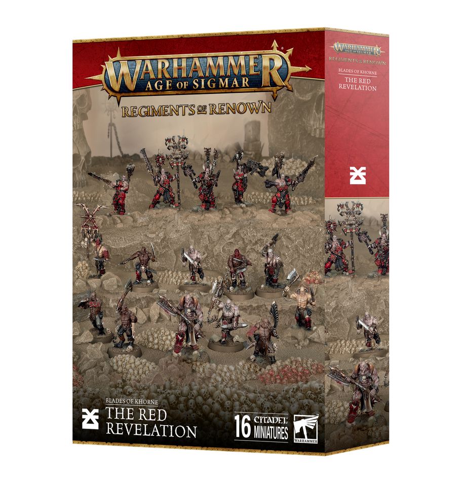 AoS: Regiment of Renown Blades of Khorne The Red Revelation