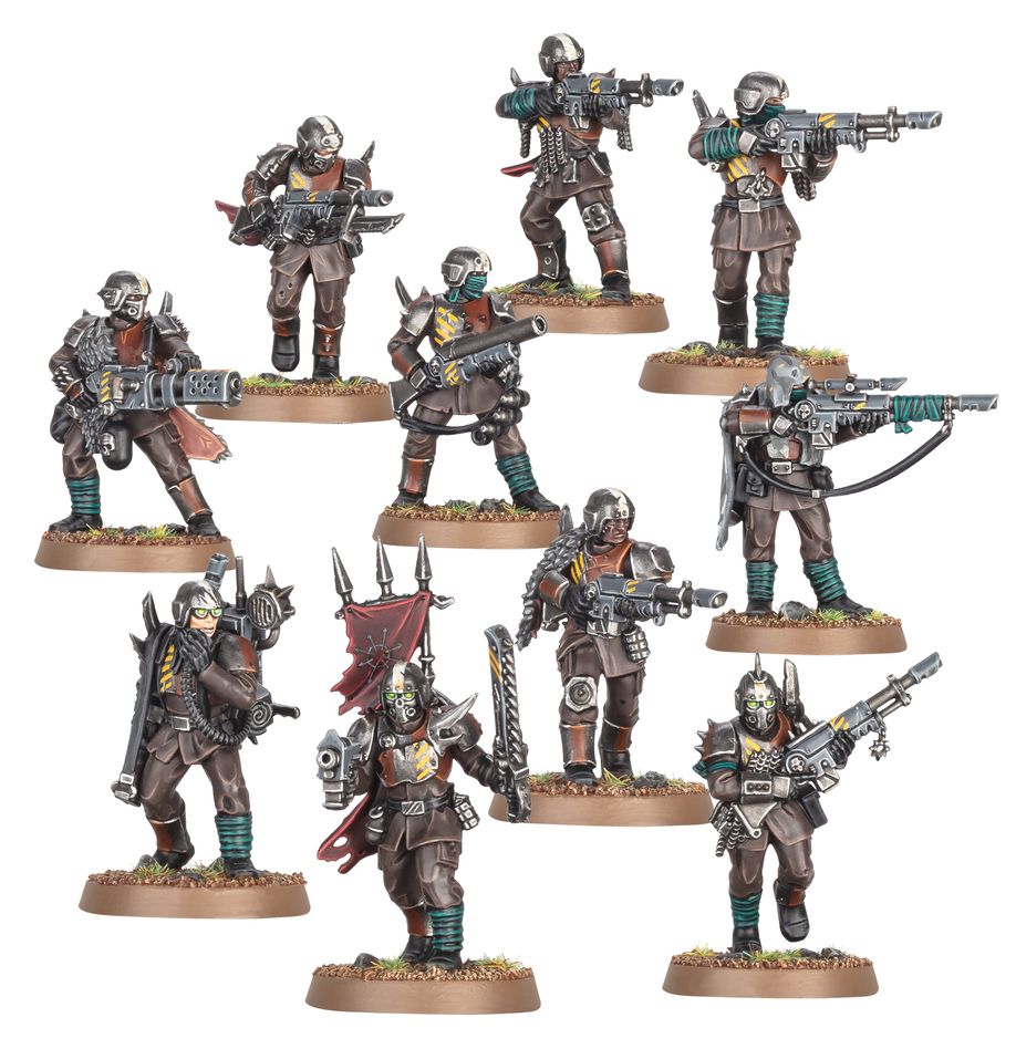 40K: Chaos Space Marines Traitor Guardsmen Squad