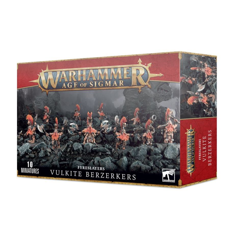 AoS: Fyreslayers Vulkite Berzerkers