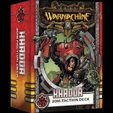 Warmachine: Khador 2016 Faction Deck