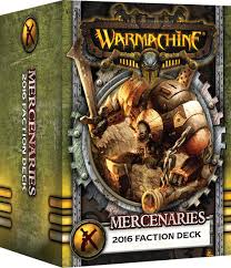 Warmachine: Mercenaries 2016 Faction Deck