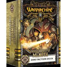 Warmachine: Protectorate of Menoth 2016 Faction Deck