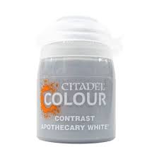 Contrast: Apothecary White
