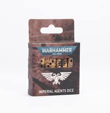 Warhamme 40K: Imperial Agent Dice