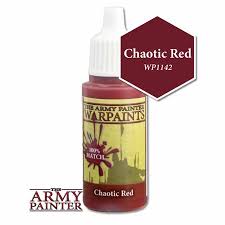 Army Painter Paint: Chaotic Red Bottle