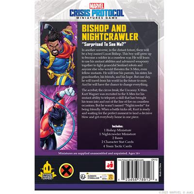 Marvel Crisis Protocol Bishop & Nightcrawler