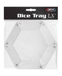 Hex Dice Tray White