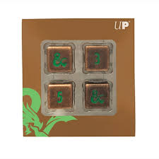 D&D Heavy Metal D6x4 Copper/Green