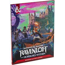 Dungeons and Dragons Ravenloft The Horrors Within Dungeon Master's Screen
