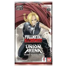 Union Arena Card Game Full Metal Alchemist Booster Pack