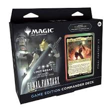 Magic the Gathering Final Fantasy Limit Break Commander Deck Game Edition