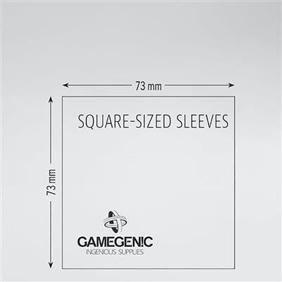 Gamegenic Matte Board Game Sleeves Square (73 x 73 mm) 50ct