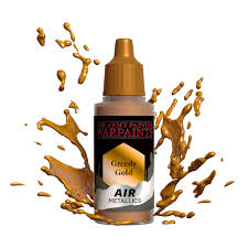 Army Painter Paint Metallic Air: Greedy Gold