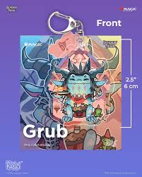 MTG Lorwyn Eclipsed Grub Keychain