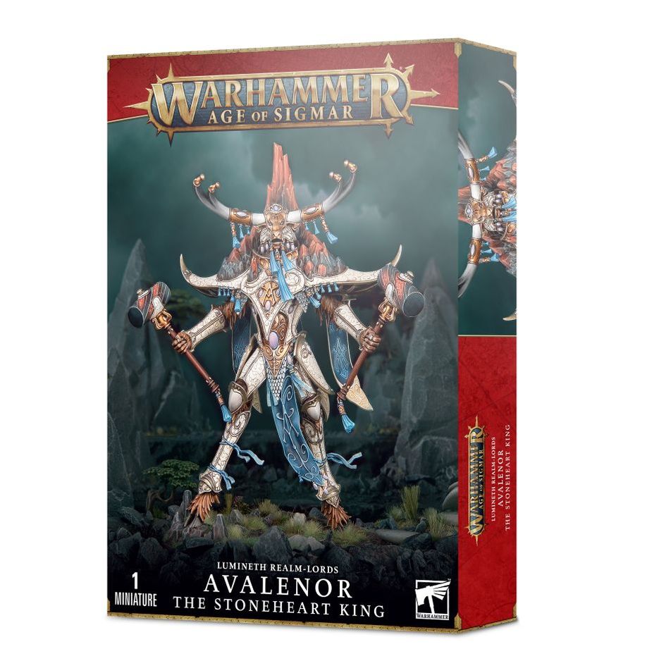AoS: Lumineth Realm-lords Avalenor Stoneheart King