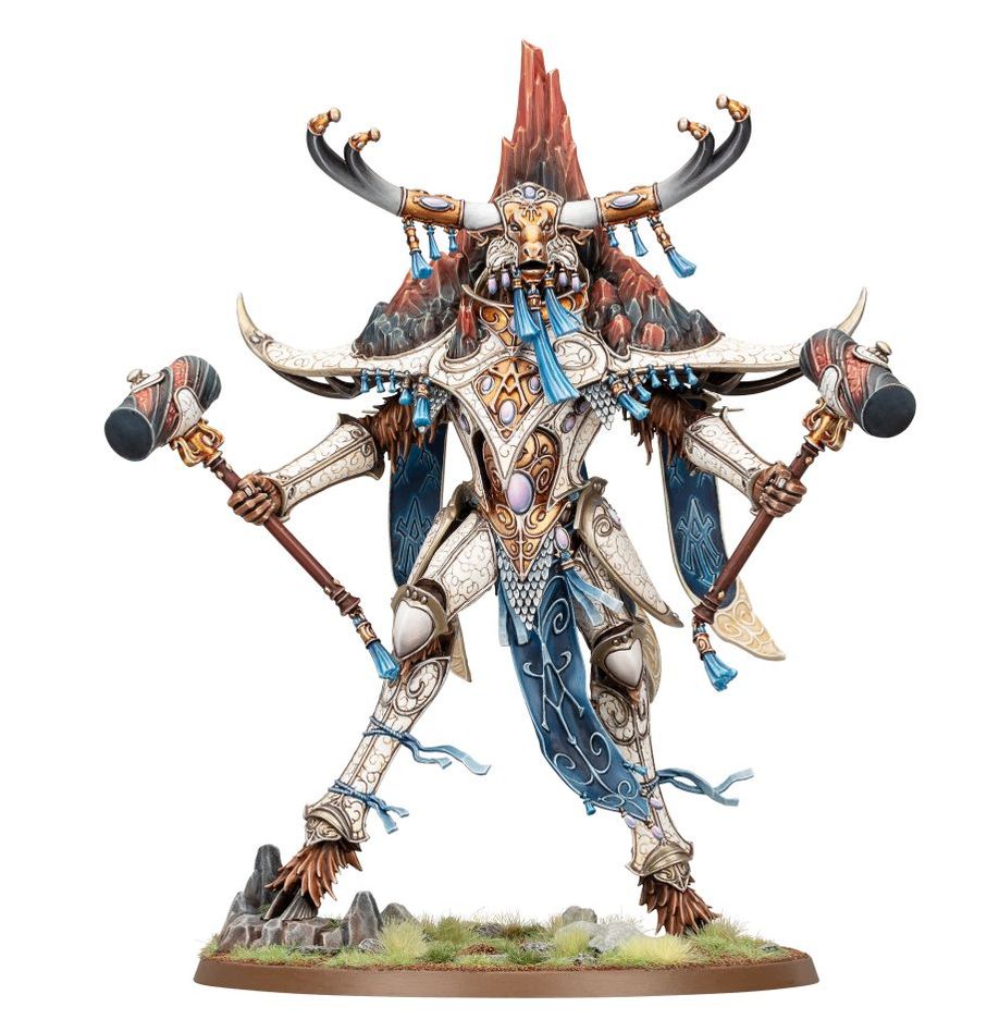 AoS: Lumineth Realm-lords Avalenor Stoneheart King