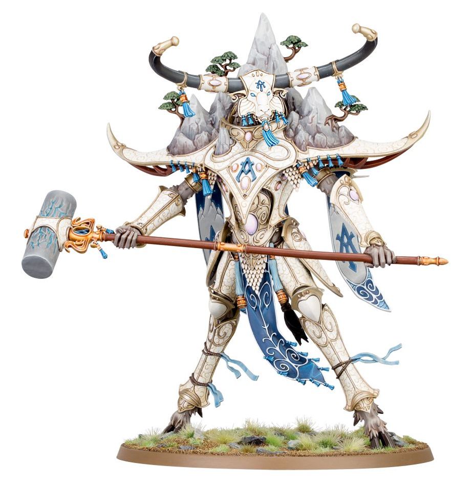AoS: Lumineth Realm-lords Avalenor Stoneheart King