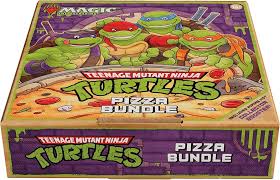 Magic the Gathering Universe Beyond Teenage Mutant Ninja Turtle Pizza Bundle