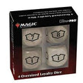 ULTRAPRO Magic the Gathering Loyalty Dice Plains
