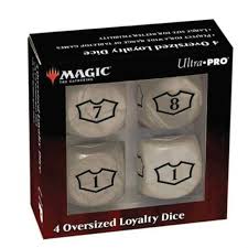 ULTRAPRO Magic the Gathering Loyalty Dice Plains