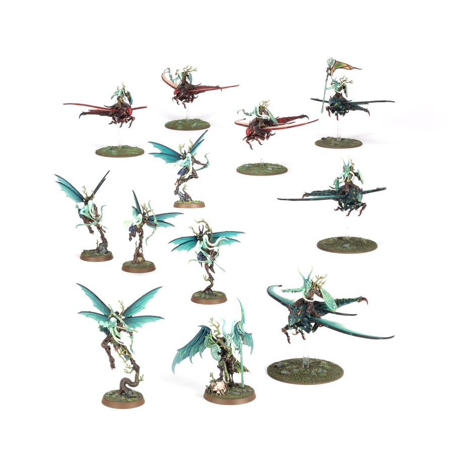 Age of Sigmar Sylvaneth Spearhead Spitewing Flight